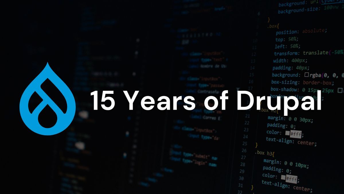 15 Years of Drupal